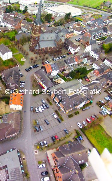 Luftbild Foto Aldekerk Ortskern